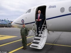 Rusia ‘interfiere las señales del avión de la RAF que transporta al secretario de Defensa’: destruye su GPS durante un vuelo de tres horas en el último incidente aterrador