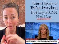 La presentadora despedida de CNN, Brooke Baldwin, comparte impactante relato de agresión sexual
