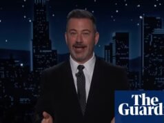 Jimmy Kimmel sobre el acuerdo del IRS de Trump: ‘La acción más abiertamente corrupta jamás tomada por un presidente’ | Resumen de televisión nocturna