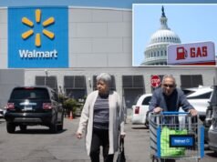Las acciones de Walmart se desploman a medida que el aumento de los precios de la gasolina pesa sobre las ganancias y golpea las billeteras de los compradores.