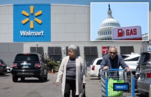 Las acciones de Walmart se desploman a medida que el aumento de los precios de la gasolina pesa sobre las ganancias y golpea las billeteras de los compradores.