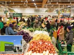 El primer supermercado T&T de California abrirá sus puertas en junio