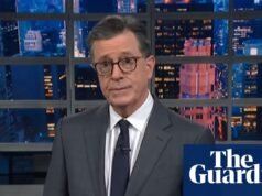 Stephen Colbert sobre las peroratas de Trump en las redes sociales: ‘Una cascada de locura paranoica’ | Resumen de televisión nocturna