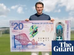 La patada por encima de la cabeza de Scott McTominay aparecerá en el billete de £ 20 de edición limitada | Escocia