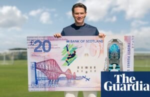 La patada por encima de la cabeza de Scott McTominay aparecerá en el billete de £ 20 de edición limitada | Escocia