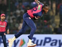RR vs GT: Jofra Archer juega el partido más largo en la historia de la IPL contra los Gujarat Titans