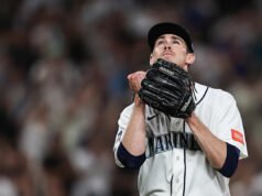 El abridor de los Marineros, Emerson Hancock, poncha a 14 en la noche de retiro de la camiseta de Randy Johnson… pero Seattle pierde