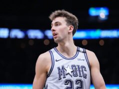 Franz Wagner del Magic estará fuera para el enfrentamiento del Juego 7 contra los Pistons, perdiéndose el tercer juego consecutivo por distensión en la pantorrilla