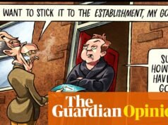 Ben Jennings sobre Reform UK y las elecciones locales de esta semana – caricatura