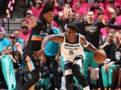 El regreso de Anthony Edwards impulsa a los Wolves a superar a los Spurs en el primer partido