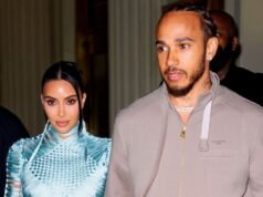 Lewis Hamilton y Kim Kardashian asisten juntos a un espectáculo de Broadway
