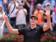Jannik Sinner iguala el récord de Masters 1000 de Novak Djokovic con su 31ª victoria consecutiva a mitad del Abierto de Italia