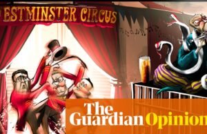 Ella Baron sobre el circo del liderazgo laborista – caricatura