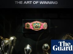 “Estos son objetos de la historia”: una exposición celebra los objetos de la victoria deportiva | Arte y diseño