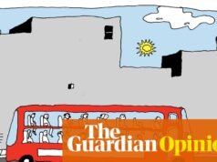 Liana Finck sobre la contracción de la inflación en el transporte público – caricatura