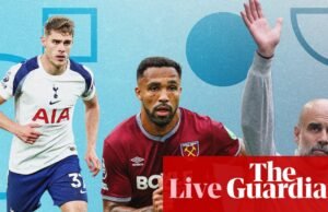 Final de la Premier League con supervivencia en línea para Spurs y West Ham – jornada en vivo | Fútbol