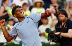 Roland-Garros 2026: Taylor Fritz sufre una impactante derrota en primera ronda ante Basavareddy