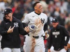 Aaron Judge rompe el empate sin anotaciones con un jonrón y los Yankees vencieron a los Rays, que estaban en primer lugar