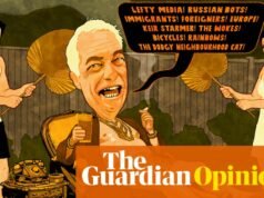 Rebecca Hendin sobre Farage y los 5 millones de libras esterlinas – caricatura