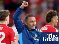 Vítor Pereira crea armonía a partir del caos mientras Nottingham Forest sueña en grande | Bosque de Nottingham