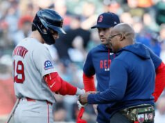 Roman Anthony de los Medias Rojas se dirigió a Illinois mientras se recuperaba de una lesión en la mano, dice que “no es nada demasiado grave”