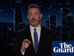 Jimmy Kimmel sobre el salón de baile de Trump: ‘¿Qué puedes decir?’ Al hombre le encanta bailar’ | Resumen de televisión nocturna