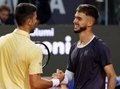 Abierto de Italia 2026: Djokovic pierde ante un oponente 18 años menor que él después de regresar de una lesión