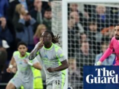 El empate del Manchester City con el Everton le da al Arsenal la ventaja del título a pesar del gol tardío de Doku | primera división