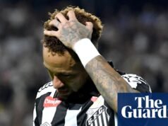 Neymar se disculpa con su compañero del Santos Robinho Jr por abofetearlo en el entrenamiento | Neymar