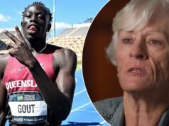 Gota Gout News 2026: velocista australiano en el programa estadounidense 60 Minutos, comentarios del entrenador Di Sheppard