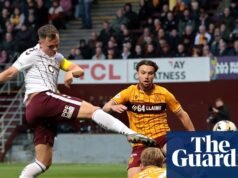 Shankland gana un punto para Hearts en Motherwell mientras termina la carrera por el título | Primera división escocesa
