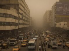 Irak se enfrenta a una enorme tormenta de arena y polvo