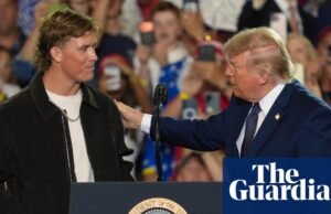 ‘Lo que hacemos, hombre’: Abdul Carter critica a su compañero de equipo de los Giants, Jaxson Dart, por aparecer con Trump | Gigantes de Nueva York