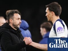 De Zerbi está listo para la lucha por el descenso ‘hasta el último minuto’ después de que el Leeds frustrara a los Spurs | Tottenham Hotspur