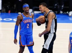 Shai Gilgeous-Alexander publica una noche de MVP ineficaz para olvidar mientras Victor Wembanyama se divierte