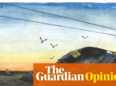 Martin Rowson sobre el aumento del coste del HS2 – caricatura