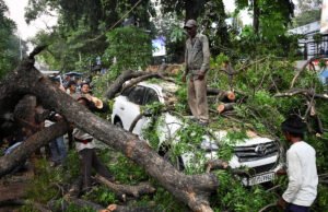 Tormentas de polvo y relámpagos matan al menos a 96 personas en el norte de la India
