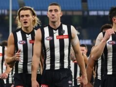 Noticias de la AFL 2026: Dylan Moore anota un gol después de la sirena después de la entrada alta de Darcy Moore mientras Hawthorn y Collingwood empatan | Video