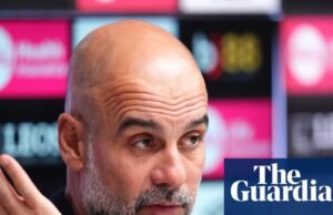 Pep Guardiola se niega a confirmar su prevista salida del Manchester City | pep guardiola