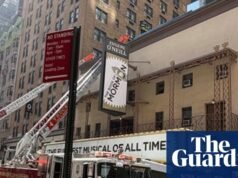 Incendio causa ‘daños sustanciales’ al teatro del Libro de Mormón en Nueva York | Broadway