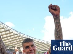 Fútbol europeo: la Roma cerca de regresar a la Liga de Campeones tras vencer a la Lazio | fútbol de clubes europeos