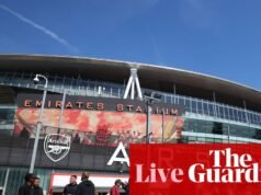 Arsenal v Burnley: Premier League – en vivo | primera división