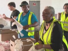 La iglesia de Portsmouth alberga una despensa de alimentos en medio del aumento de los precios de los comestibles