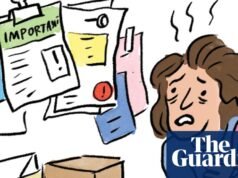 Ordena tu vida en cuatro pasos cada vez más complicados: la caricatura de Becky Barnicoat