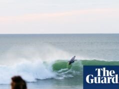 Evento de la Liga Mundial de Surf en Nueva Zelanda suspendido después de que un fotógrafo fuera mordido por un ‘tiburón o león marino’ | Navegar