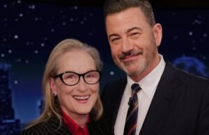 Meryl Streep se pone del lado de Jimmy Kimmel mientras Donald Trump pide su despido