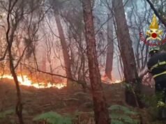 Las condiciones mejoran en Toscana, Italia, tras un gran incendio forestal