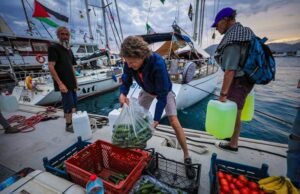 La flotilla humanitaria abandona Türkiye con destino a Gaza