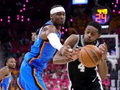 Dónde ver el juego 4 de los playoffs de la NBA entre Oklahoma City Thunder y San Antonio Spurs: transmisión en vivo, hora de inicio, canal de televisión, probabilidades para el domingo 24 de mayo
