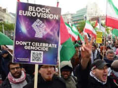 Miles de personas protestan en la final de Eurovisión mientras cinco países boicotean a Israel